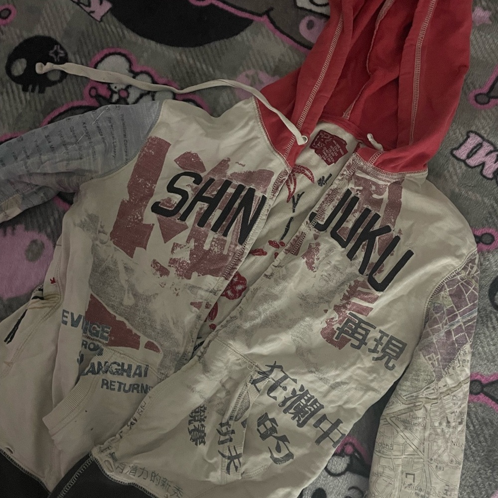 Shinjuku Japanese type hoodie lucky brand size small
